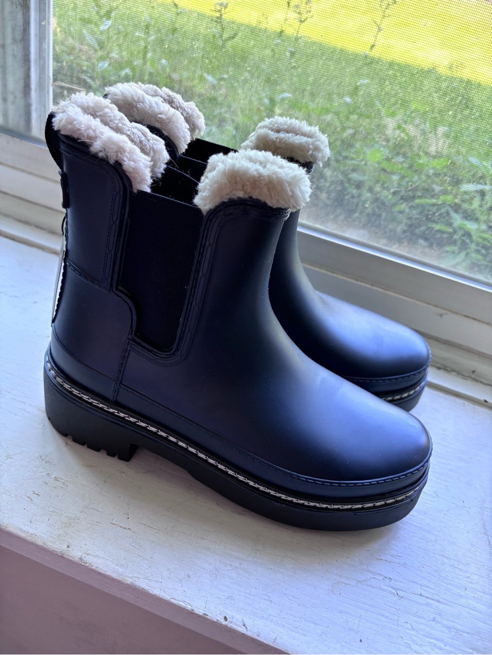 Marc Fisher Fargo Waterproof Sherpa Chelsea Boot - Picture 5 of 9